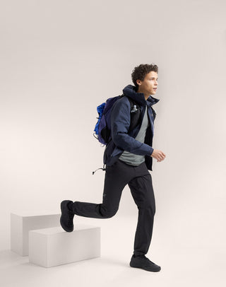 [arcteryx] Atom Hoodie for Men - Carob / Blk / Dynasty