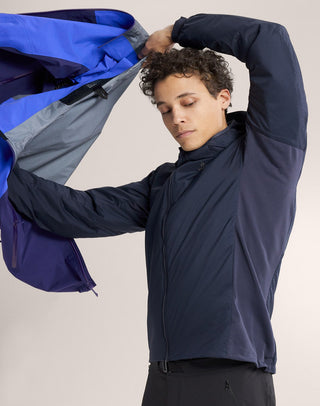 [arcteryx] Atom Hoodie for Men - Black Sapphire