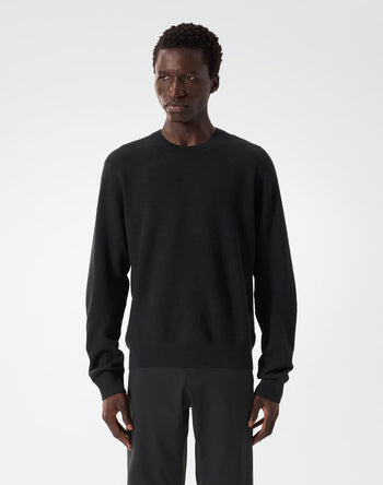 [arcteryx] Conic Wool Midlayer for Men - Black