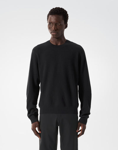 [arcteryx] Conic Wool Midlayer for Men - Black