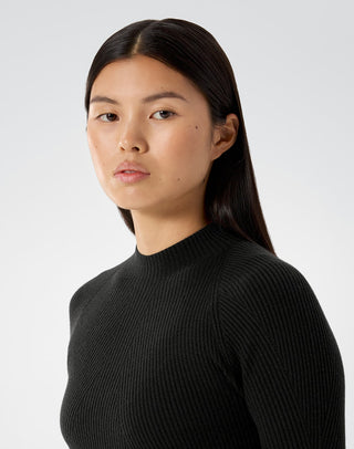 [arcteryx] Conic Wool Midlayer Women's - Black