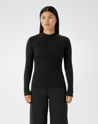 [arcteryx] Conic Wool Midlayer Women's - Black
