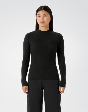 [arcteryx] Conic Wool Midlayer Women's - Black