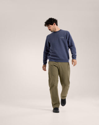 [arcteryx] Emblem Fleece Crew Men's - Black