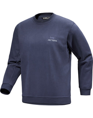 [arcteryx] Emblem Fleece Crew Men's - Black Sapphire