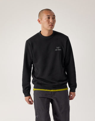 [arcteryx] Emblem Fleece Crew Men's - Black