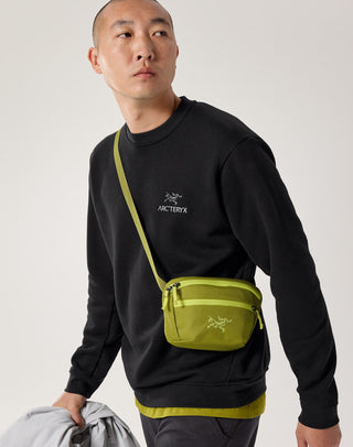 [arcteryx] Emblem Fleece Crew Men's - Black