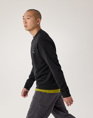 [arcteryx] Emblem Fleece Crew Men's - Black