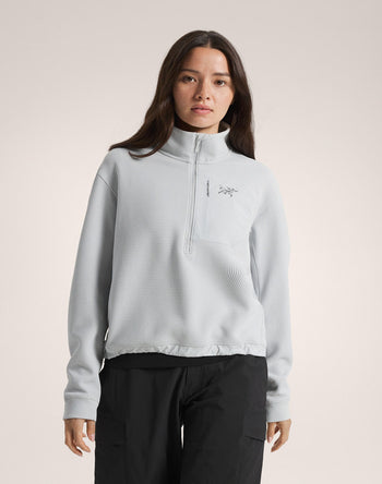 [arcteryx] Orela Zip Neck Women's - Solitude