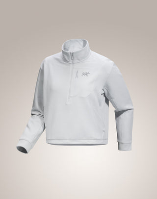 [arcteryx] Orela Zip Neck Women's - Solitude