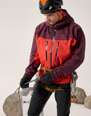 [arcteryx] Alpha Jacket Men's - Mars / Dynasty