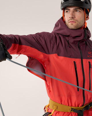[arcteryx] Alpha Jacket Men's - Mars / Dynasty