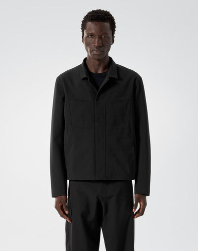 [arcteryx] Voronoi Wool Jacket for Men - Black