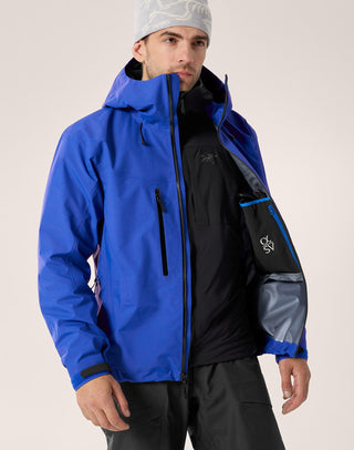 [arcteryx] Alpha SV Jacket for Men - Vitality / Black