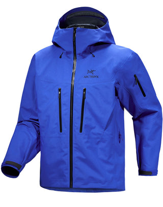 [arcteryx] Alpha SV Jacket for Men - Carob / Blk / Dynasty