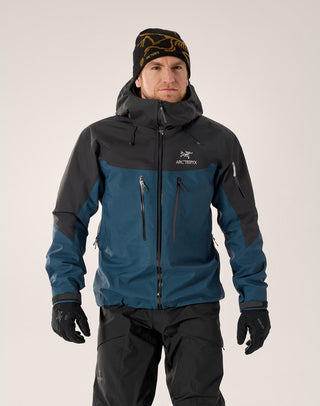 [arcteryx] Alpha SV Jacket for Men - Carob / Blk / Dynasty