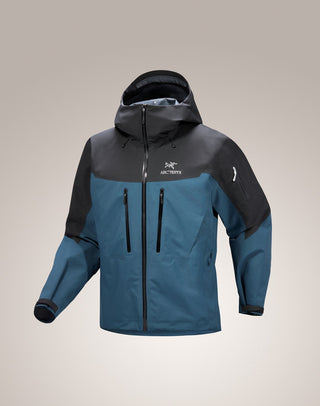 [arcteryx] Alpha SV Jacket for Men - Carob / Blk / Dynasty