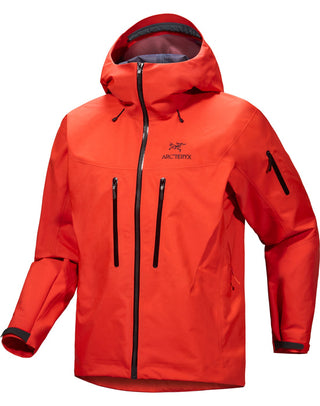 [arcteryx] Alpha SV Jacket for Men - Dynasty / Black