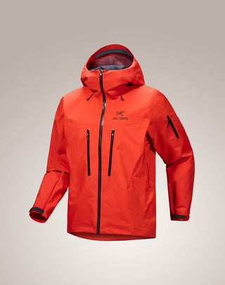 [arcteryx] Alpha SV Jacket for Men - Dynasty / Black