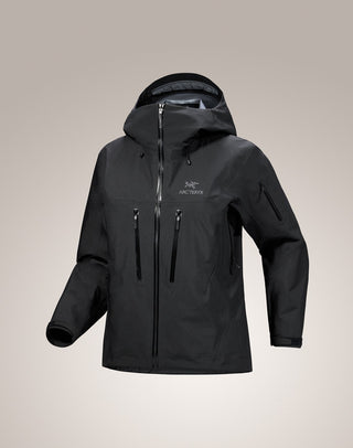 [arcteryx] Alpha SV Jacket Women's - Bliss / Black