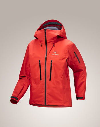 [arcteryx] Alpha SV Jacket Women's - Bliss / Black
