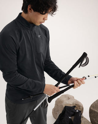 [arcteryx] Delta Half-Zip Neck Men's - Black