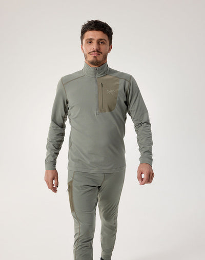 [arcteryx] Low LT Zip Neck Men's - Forage / Tatsu