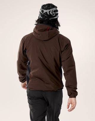[arcteryx] Atom Hoodie for Men - Carob / Blk / Dynasty
