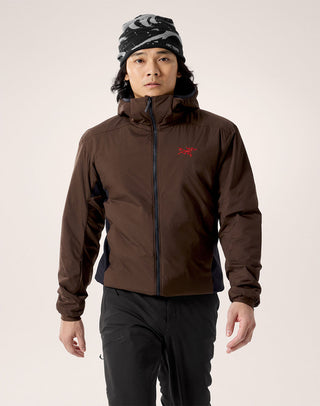 [arcteryx] Atom Hoodie for Men - Carob / Blk / Dynasty