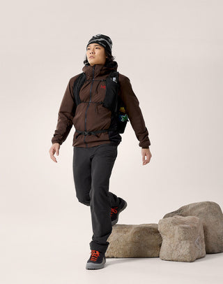 [arcteryx] Atom Hoodie for Men - Carob / Blk / Dynasty