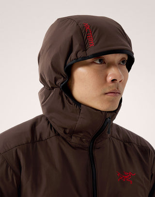 [arcteryx] Atom Hoodie for Men - Carob / Blk / Dynasty