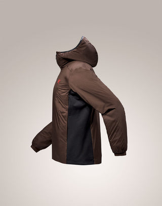 [arcteryx] Atom Hoodie for Men - Carob / Blk / Dynasty