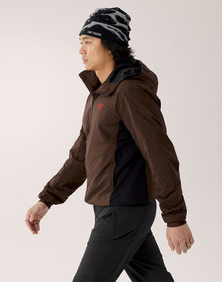 [arcteryx] Atom Hoodie for Men - Carob / Blk / Dynasty