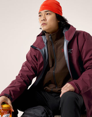 [arcteryx] Atom Jacket for Men - Carob / Blk / Dynasty