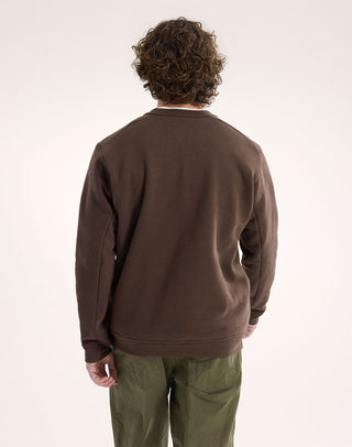 [arcteryx] Emblem Fleece Crew Men's - Carob