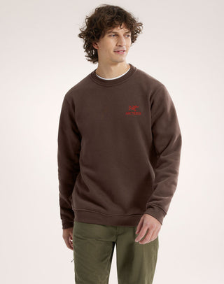 [arcteryx] Emblem Fleece Crew Men's - Carob