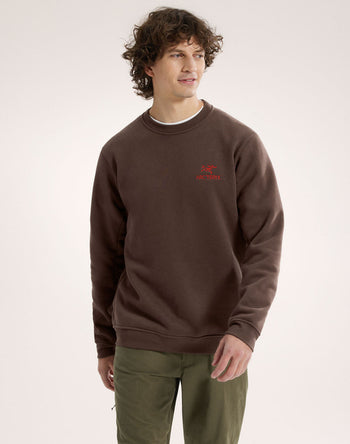 [arcteryx] Emblem Fleece Crew Men's - Carob