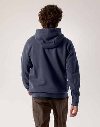 [arcteryx] Emblem Fleece Full-Zip Hoodie for Men - Black