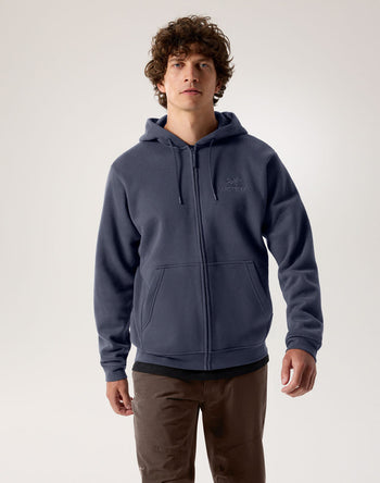 [arcteryx] Emblem Fleece Full-Zip Hoodie for Men - Black