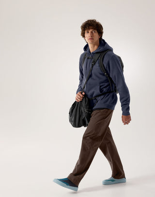 [arcteryx] Emblem Fleece Full-Zip Hoodie for Men - Black Sapphire