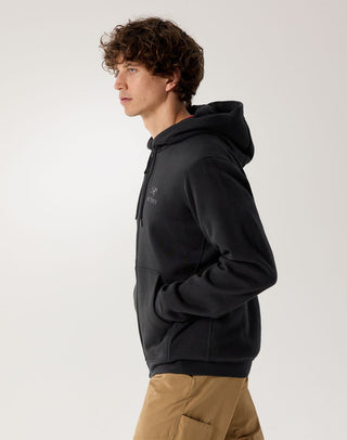 [arcteryx] Emblem Fleece Full-Zip Hoodie for Men - Black