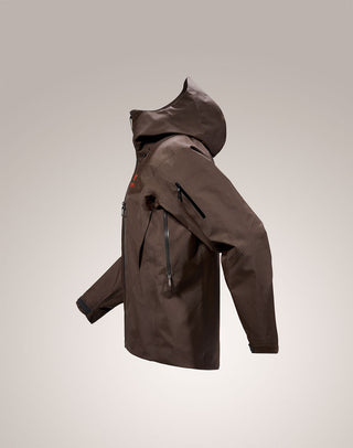 [arcteryx] Alpha SV Jacket for Men - Sea Salt / Black