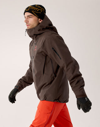[arcteryx] Alpha SV Jacket for Men - Sea Salt / Black