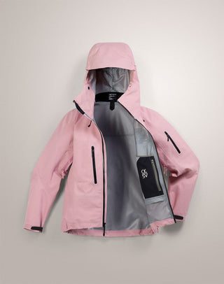 [arcteryx] Alpha SV Jacket Women's - Bliss / Black