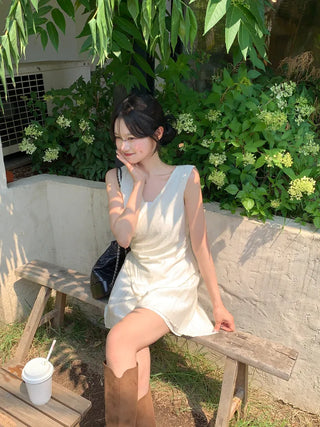 [2pcs] Chiffon Blouse and Pants Set