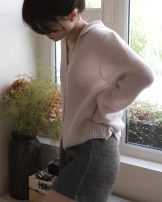 Colored knit cardigan - 4 colors
