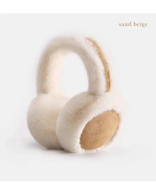 Suede earmuffs/ear warmers