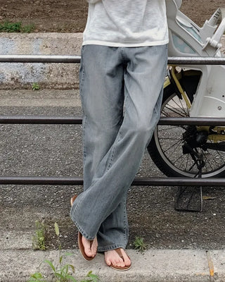 (basic/long) Summer denim pants - 3 colors