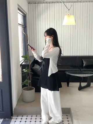 Linen camisole dress