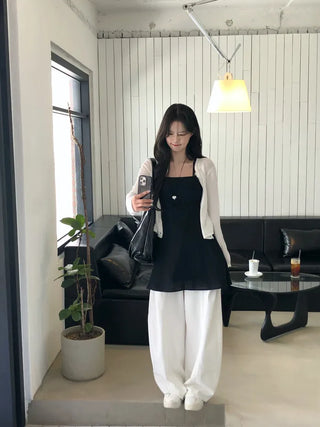 Linen camisole dress